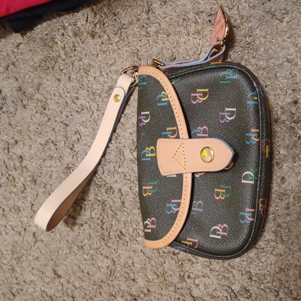 Authentic dooney & bourke wristlet